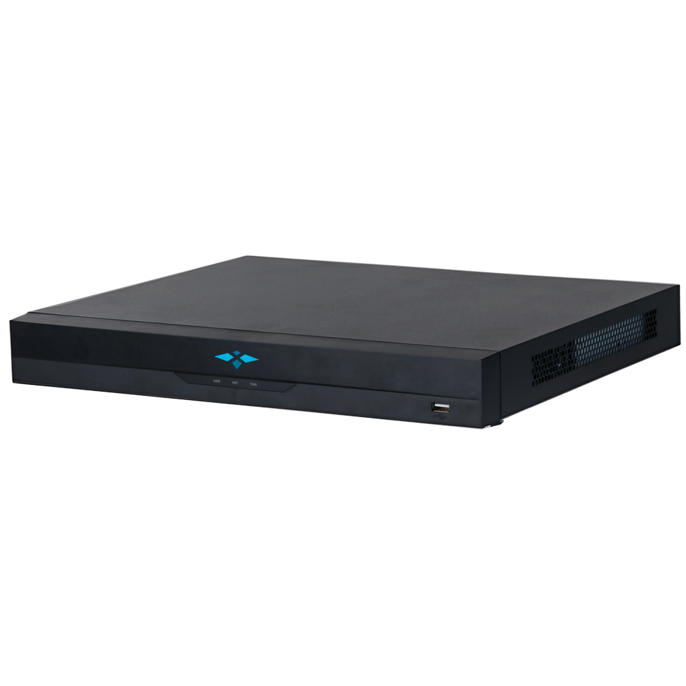 X-Security NVR - Massima risoluzione 32 Megapixel - 64 CH / 16 porte PoE af/at - Compressione H.265 / H.264 | 4 HDD - Uscita HDMI 4K | Uscite allarme - SMD, WizSense, Metadati e AcuPick