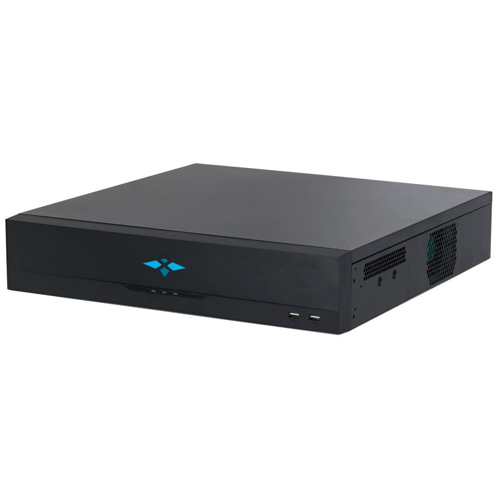 X-Security NVR - Massima risoluzione 32 Megapixel - 64 CH / 16 porte PoE af/at - Compressione H.265 / H.264 | 8 HDD - Uscita HDMI 4K | Uscite allarme - SMD, WizSense, Metadati e AcuPick