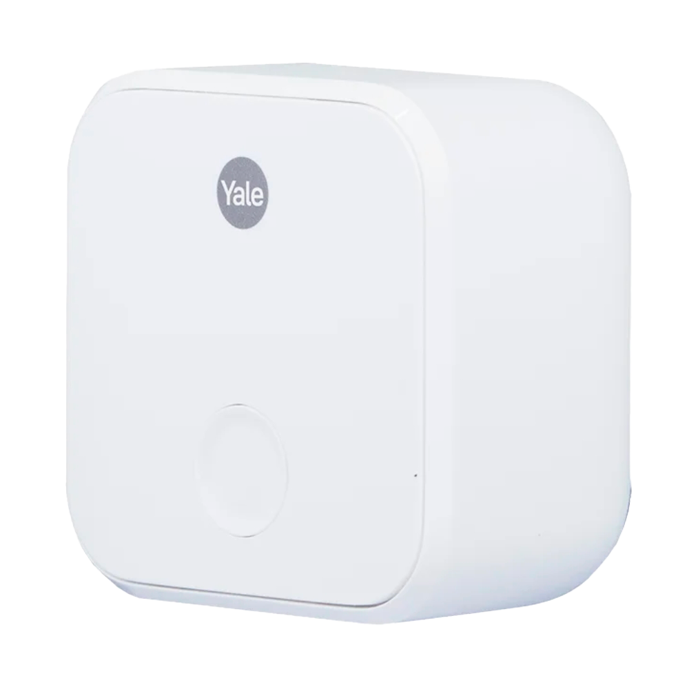 Accesorio de puerta de enlace WiFi - Conexión Bluetooth con cerradura - Sólo necesario para gran distancia al WiFi - Hasta 4 cerraduras vinculables - Alimentación AC 220 V - Compatible con YALE-LINUS-L2