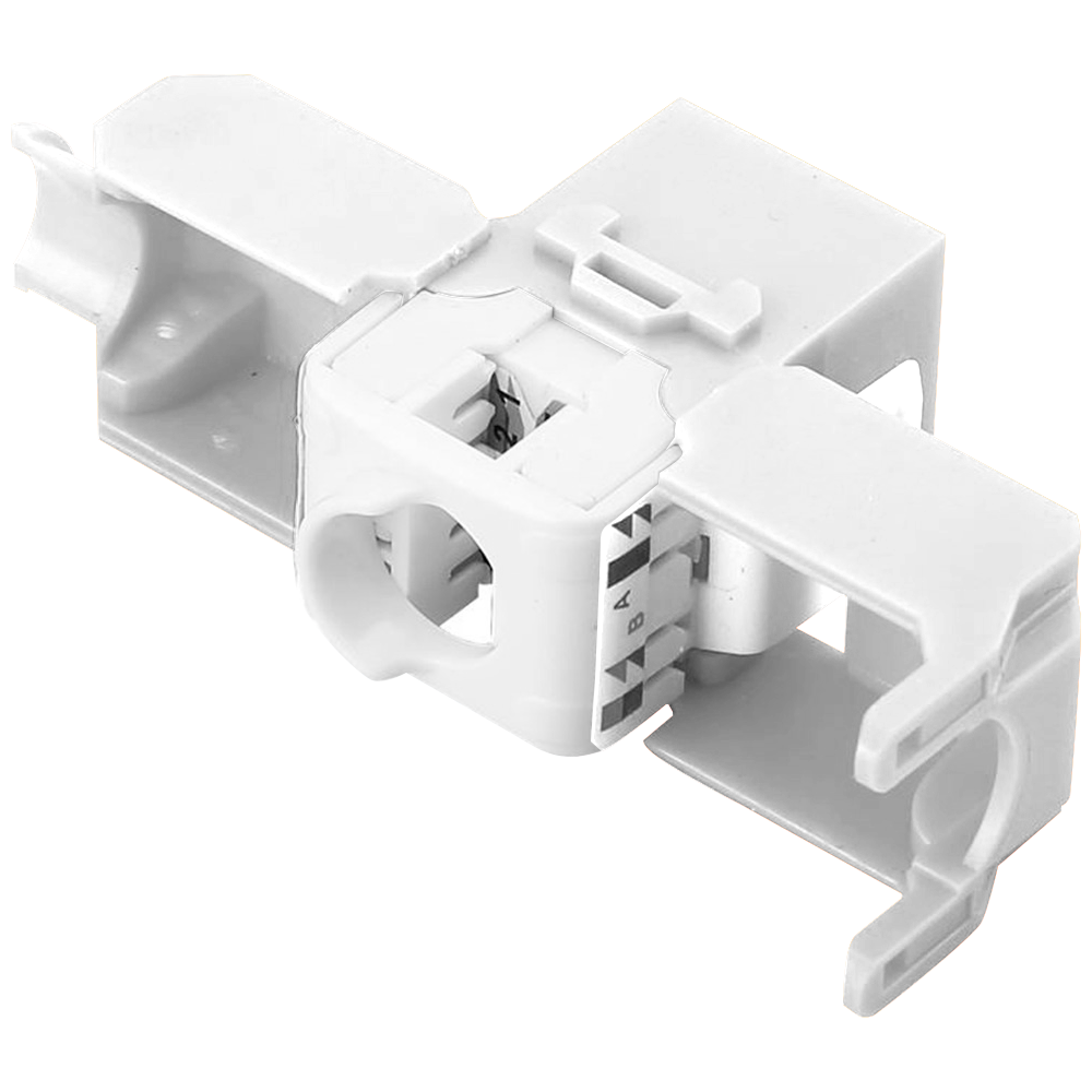 Connettore per cavi UTP - Connettore uscita RJ45 - Compatibile UTP categoria 6 - Facile installazione senza necessità di strumenti - Poche perdite