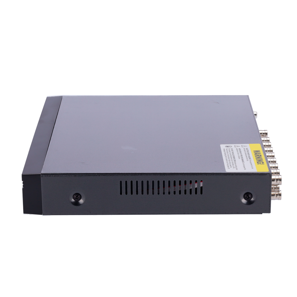 Safire Smart
- Videoregistratore analogico XVR Serie HG - 16CH HDTVI/HDCVI/HDCVI/AHD/CVBS/CVBS/ 16+2 IP - Uscita HDMI Full HD e VGA / 1 HD
- 1080P Lite (25FPS) - Audio