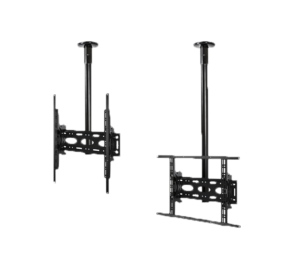 Staffa da soffitto per monitor - Fino a 75" - Peso massimo 50Kg - VESA 600x400mm