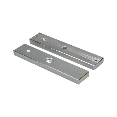 Ventosa electromagnética - Para puertas dobles - Modo de apertura Fail Safe - Fuerza de sujeción 280 kg por cada ventosa - Sensor de estado de cierre y puerta - Diferentes perfiles compatibles
