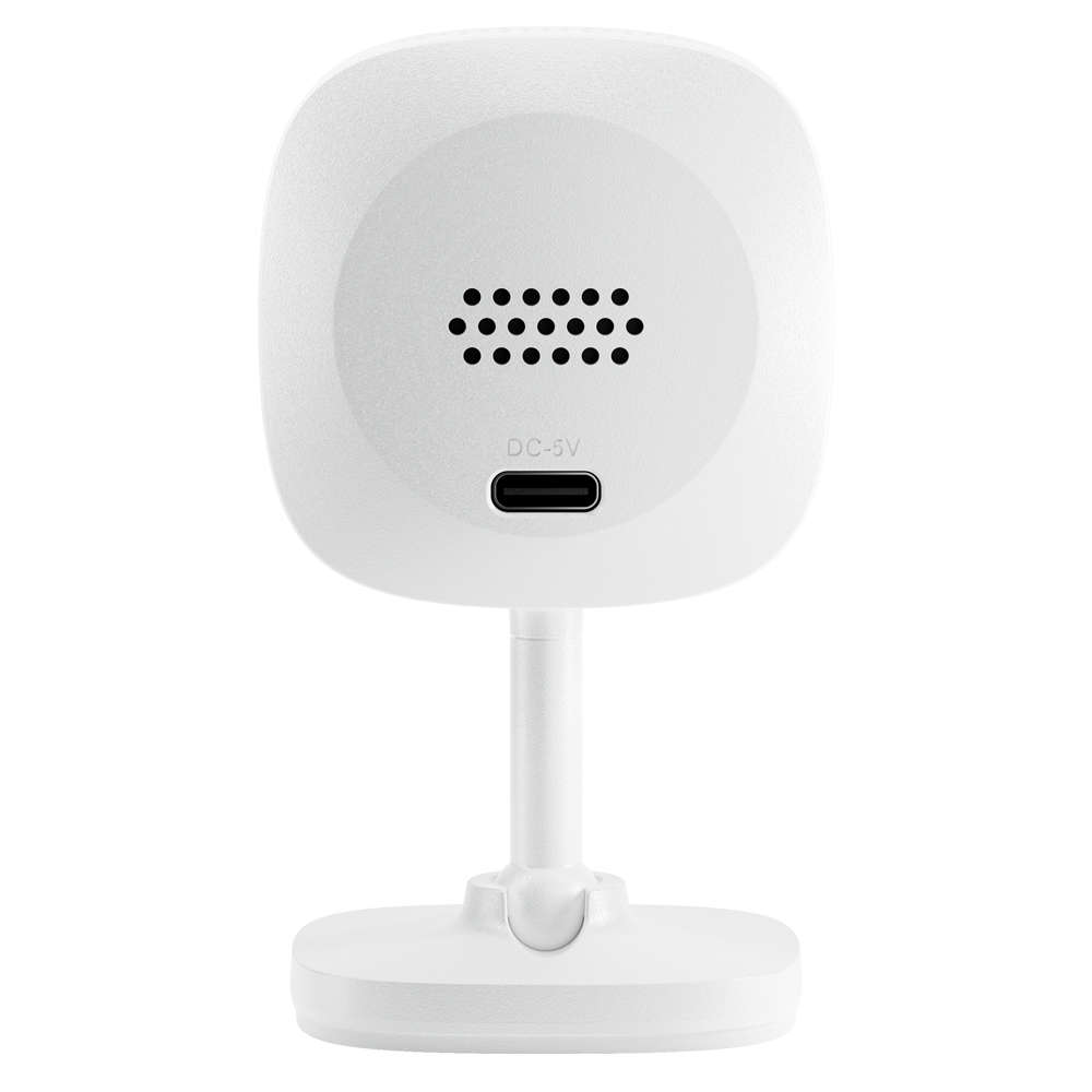 VicoHome Da interno 3Mpx Wifi - Rilevamento di persone/animali domestici integrato - H.265/ Ottica 4mm Angolo di visione 97° - IR7m / Visione notturna AI MagixPix - Audio bidirezionale / Slot SD - App VicoHome e Cloud / Alexa