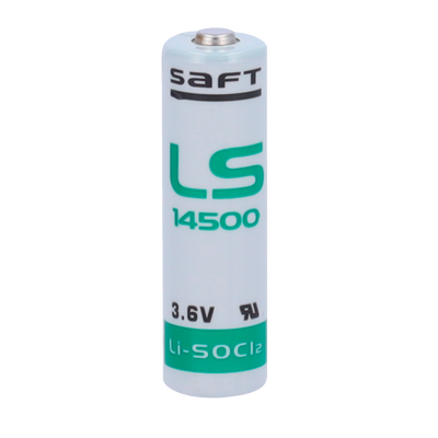 Saft - Pila AA / LS14500 - Voltaggio 3.6 V - Litio - Capacità nominale 2600 mAh - Compatibile con i prodotti a catalogo