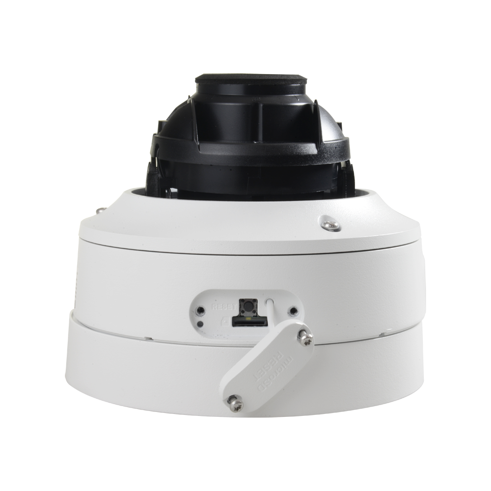 Cámara IP de 8 megapíxeles - Sensor de luz ultrabaja de 1/1,8" - Compresión H.265+ / H.265 - Lente motorizada Autoenfoque de 2,8~12 mm / WDR - Truesense2: filtro de falsas alarmas mejorado