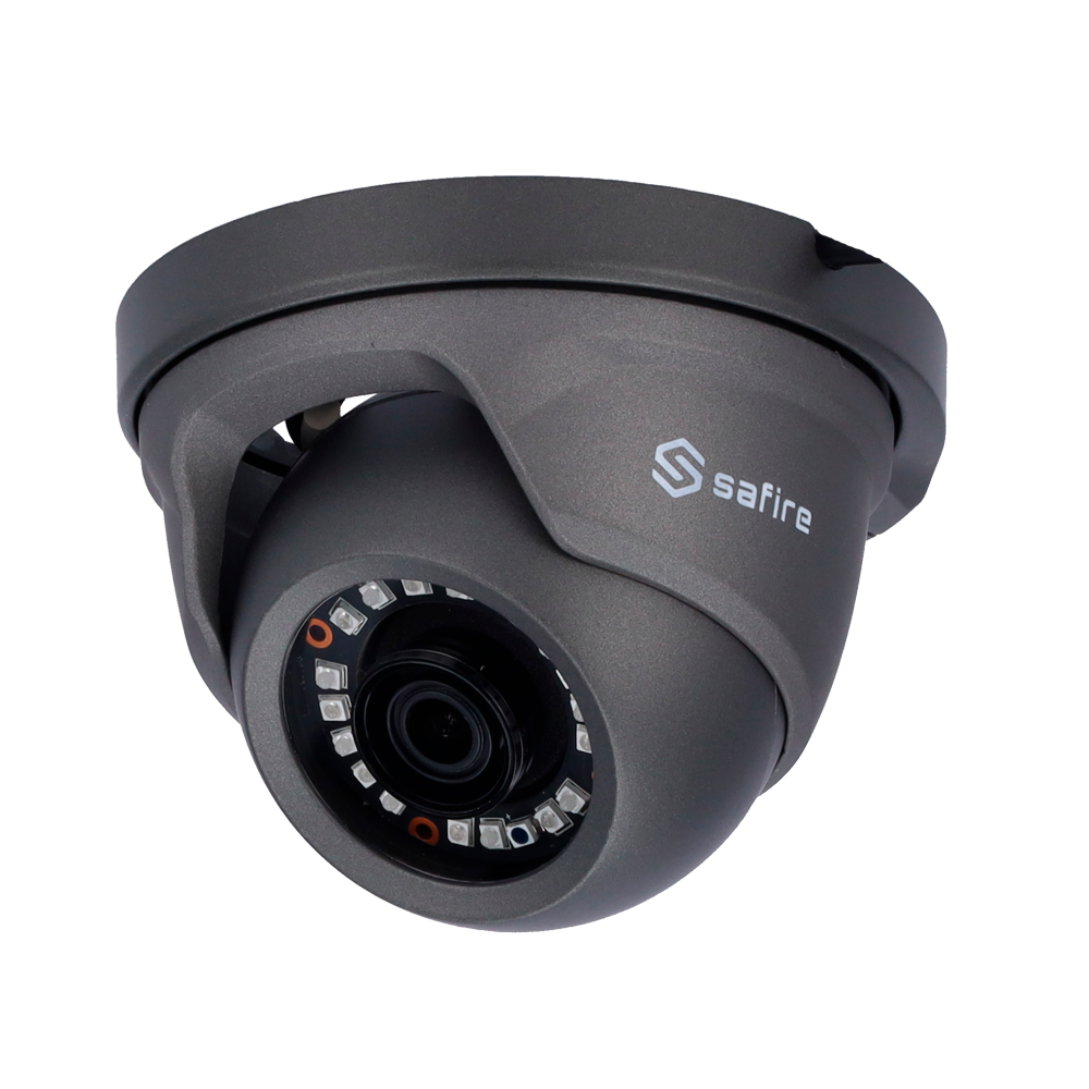 Telecamera Turret Gamma ECO - Uscita 4 en 1 / Risoluzione 3K (2880x1620) - 1/3" CMOS 3K (5Mpx 16:9) - Lente 3.6 mm - IR Matrix LED Portata 20 m - Impermeabile IP67