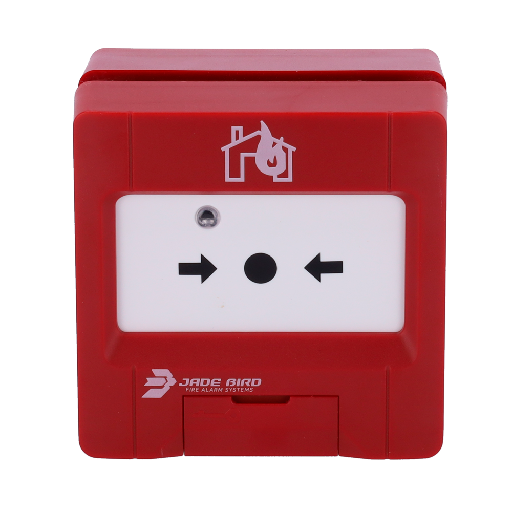 Indicatore LED anteriore - Resettabile - Contatto pulito ausiliario - Base con terminali - Indirizzo programmabile - Certificato EN 54-11
