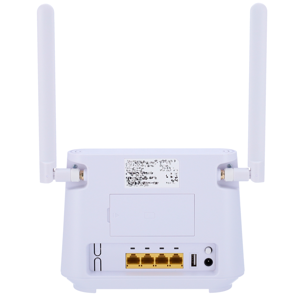 Router Safire 4G 300Mbps Download 50Mbps Upload - Porte RJ45 10/100/1000Mbps - Wi-Fi 5 Dual Band AC1200Mbps (867Mbps+300Mbps) - Fino a 64 connessioni WiFi simultanee (32+32) - Batteria 7.4V 2000 mAh fino a 4h di autonomia - Slot per scheda micro SIM