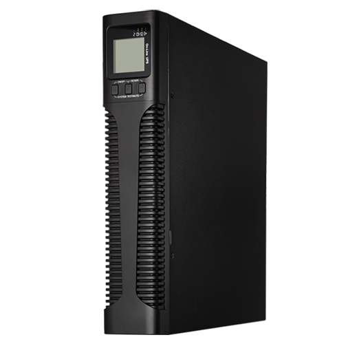 UPS online per installazione a rack o a torre - Potenza 1000VA/900W - 2 uscite SAI/UPS protette - Tempo di ricarica 4h  90% - Hot swappable - 2 batterie di piombo-acido ermetiche