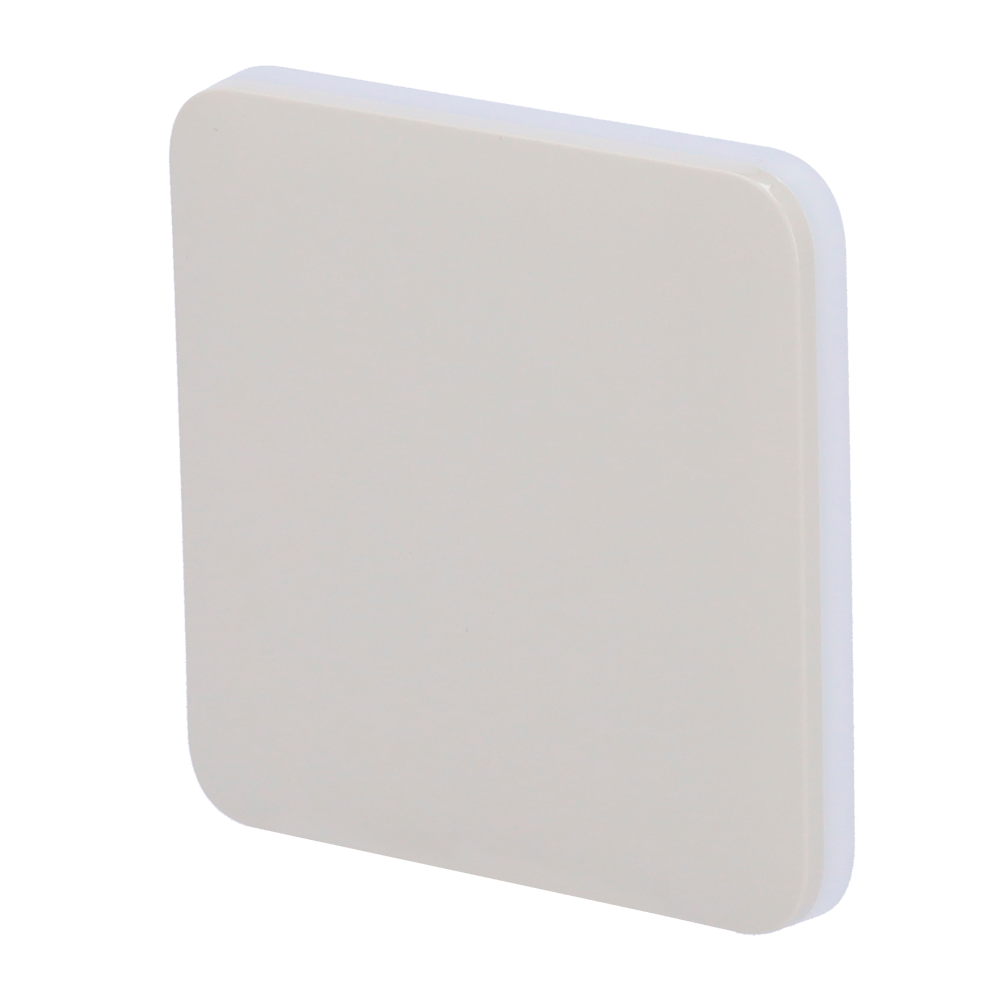 Panel táctil para un interruptor de luz - Compatible AJ-LIGHTCORE-1G - Compatible AJ-LIGHTCORE-2W - Retroiluminación LED - Panel táctil sin contacto - Color ostra