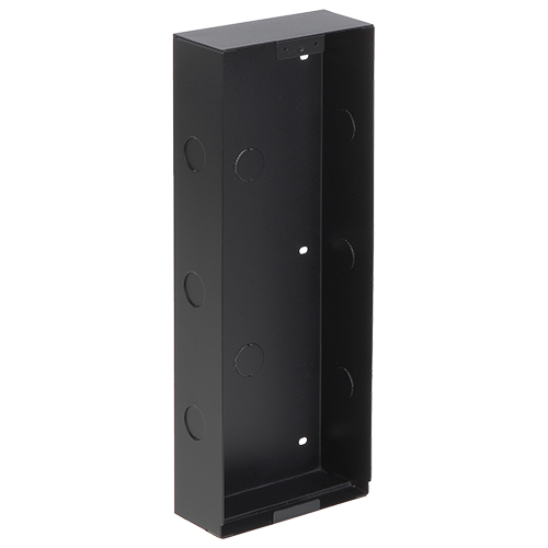 Scatola di giunzione - Specifico per videocitofoni - Fori di connessione - 362mm (Al) x 135mm (An) x 60mm (Fo) - Adatto per videocitofono per appartamenti - Fabbricato in metallo