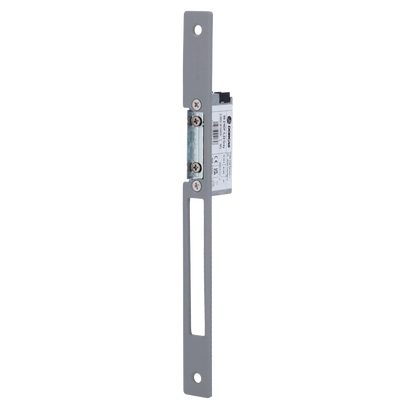 Apriporta elettrico Dorcas - Per porta singola | Scrocco radiale regolabile - Modo apertura Fail Secure (NO) - Forza di tenuta 330 kg - Alimentazione AC/DC 10-24V - Montaggio ad incasso | Incontro