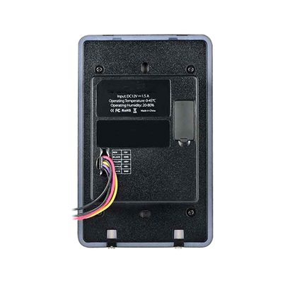Lector de acceso - Acceso mediante huella dactilar y/o tarjeta MF - Indicador LED y acústico - Comunicación RS485 - Compatible con Atlas ZK-ATLAS-x60 - Instalación de empotrar | Adecuado para uso externo