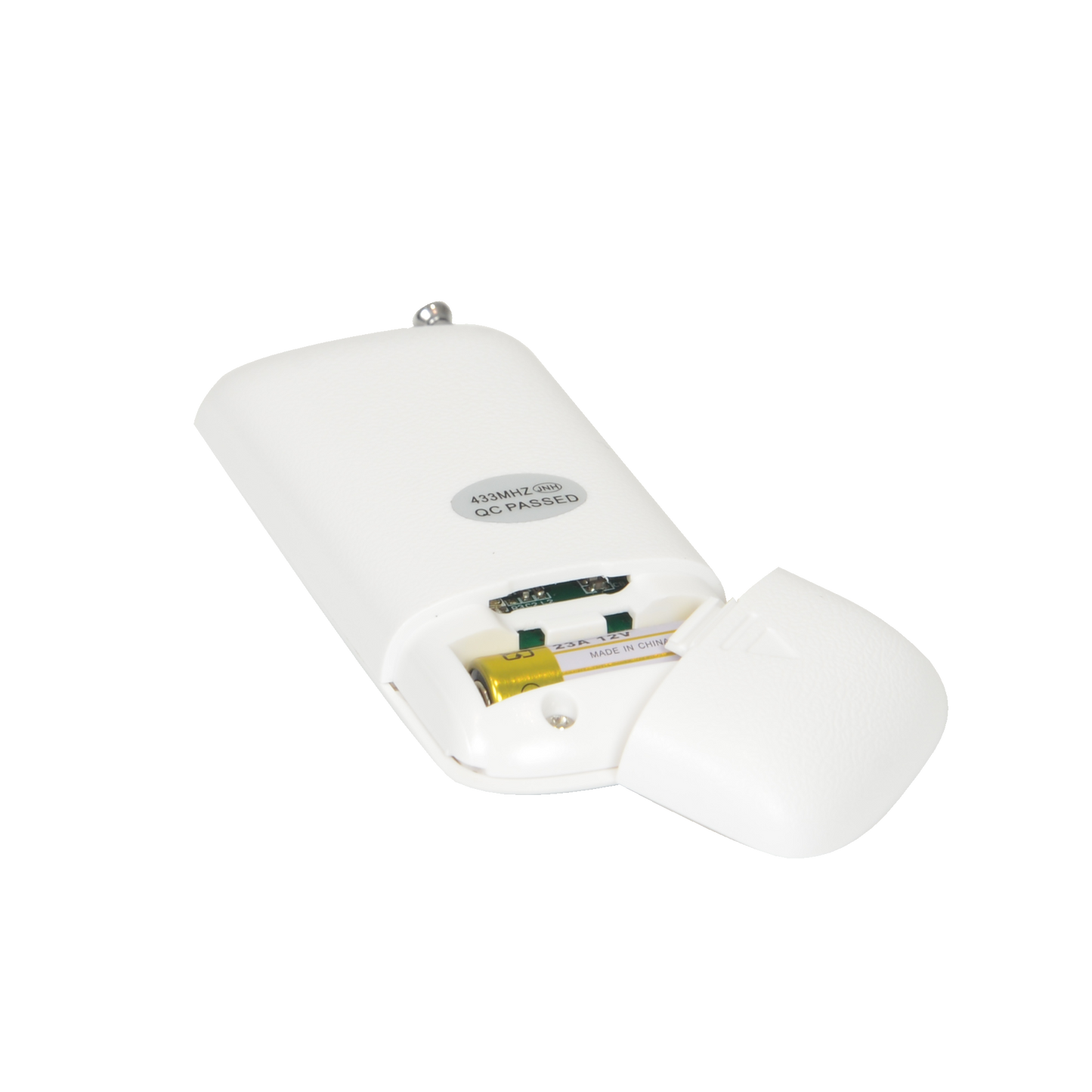 Relè wireless con telecomando per tornelli - 2 relè | Funzionamento NO / COM - Frequenza 433 MHz - Misure 55 x 75 x 25 mm - Cavo incluso - facile installazione