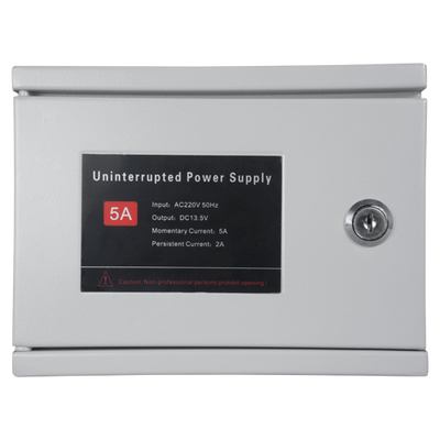 Alimentatore - Esclusivo per il controllo accessi - Controllo di diverse serrature - Batteria ausiliare - Configurabile in NC/NO - Montaggio in superficie - Innowatt