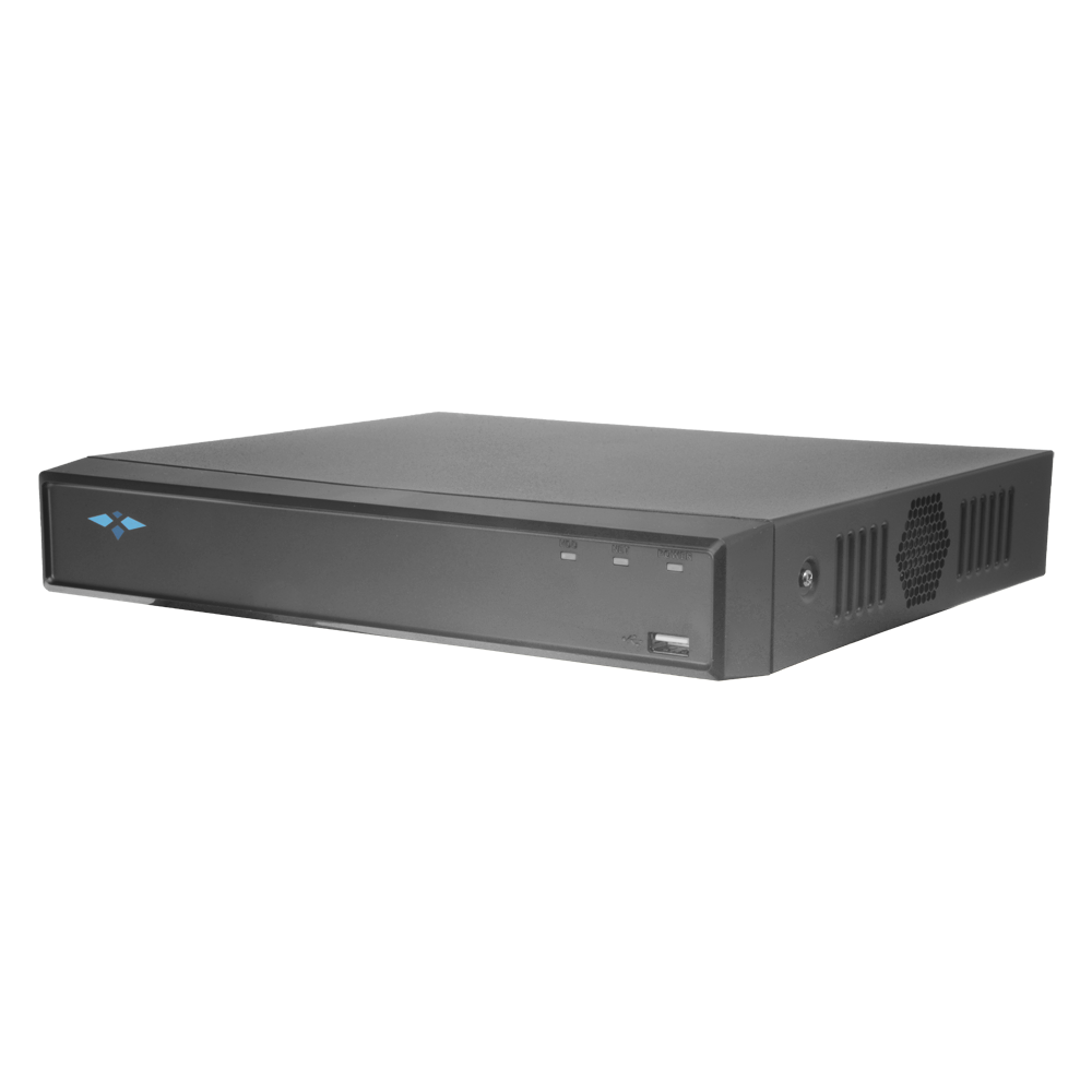 Videoregistratore 5n1 X-Security - 4 CH analogici (8Mpx) + 4 IP (8Mpx) - Audio su coassiale - Risoluzione videoregistratore 4K (7FPS) - 2 CH Riconoscimento facciale - 4 CH Riconoscimento di persone e veicoli