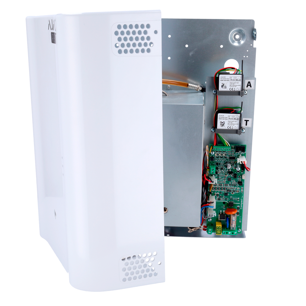 URFOG Ajax Ready - Nebbiogeno Gamma Modular - 2 relè Ajax integrati (inserimento e sparo) - Anche 800 m3 senza visibilità - Consumo energetico molto basso - Non lascia tracce dopo lo sparo