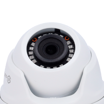 Cámera dome Gama 1080p ECO - 4 in 1 (HDTVI / HDCVI / AHD / CVBS) - 1/2.7" Brigates© BG0806 - Ottica 2.8 mm - LEDs SMD IR Portata 20 m - Menù OSD remoto da DVR