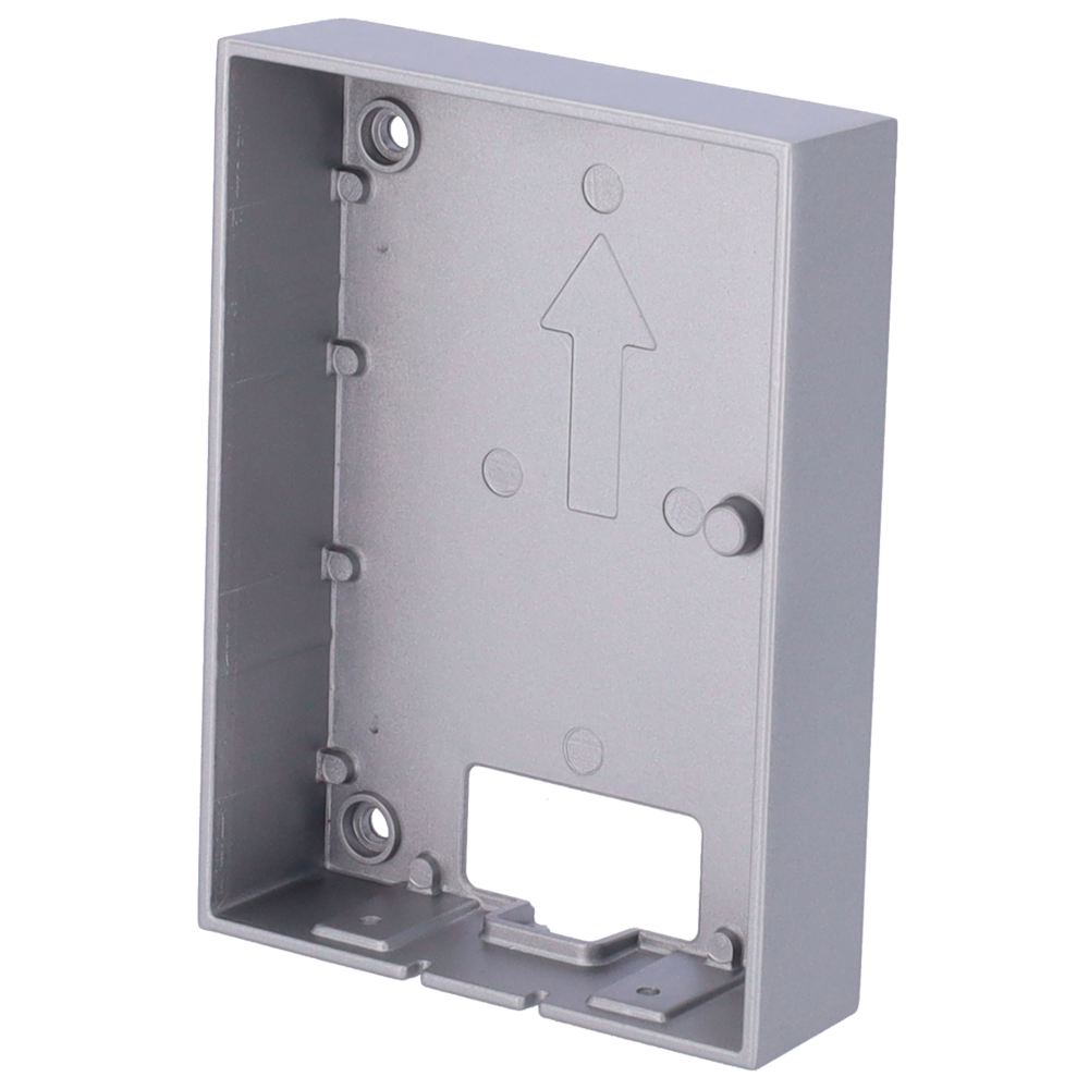 X-Security - Supporto da superficie per XS-V2202E-(X) - Un modulo - 129mm (Al) x 95mm (An) x 28,5mm (Fo) - Fabbricato in lega di alluminio - Collegamento versatile con fori di collegamento