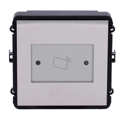 Módulo de extensión - Compatible con VTO2000A-C - Lector de tarjetas MF de 13,56 MHz - Diseño ergonómico - Acero inoxidable antivandálico - Montaje modular