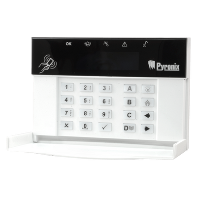Tastiera indipendente - Compatibile con panello PCX46 - Certificato di grado 3 | cablaggio - Attivazione con codice o RFID Tag - 2 ingressi cablati - 1 uscita cablata