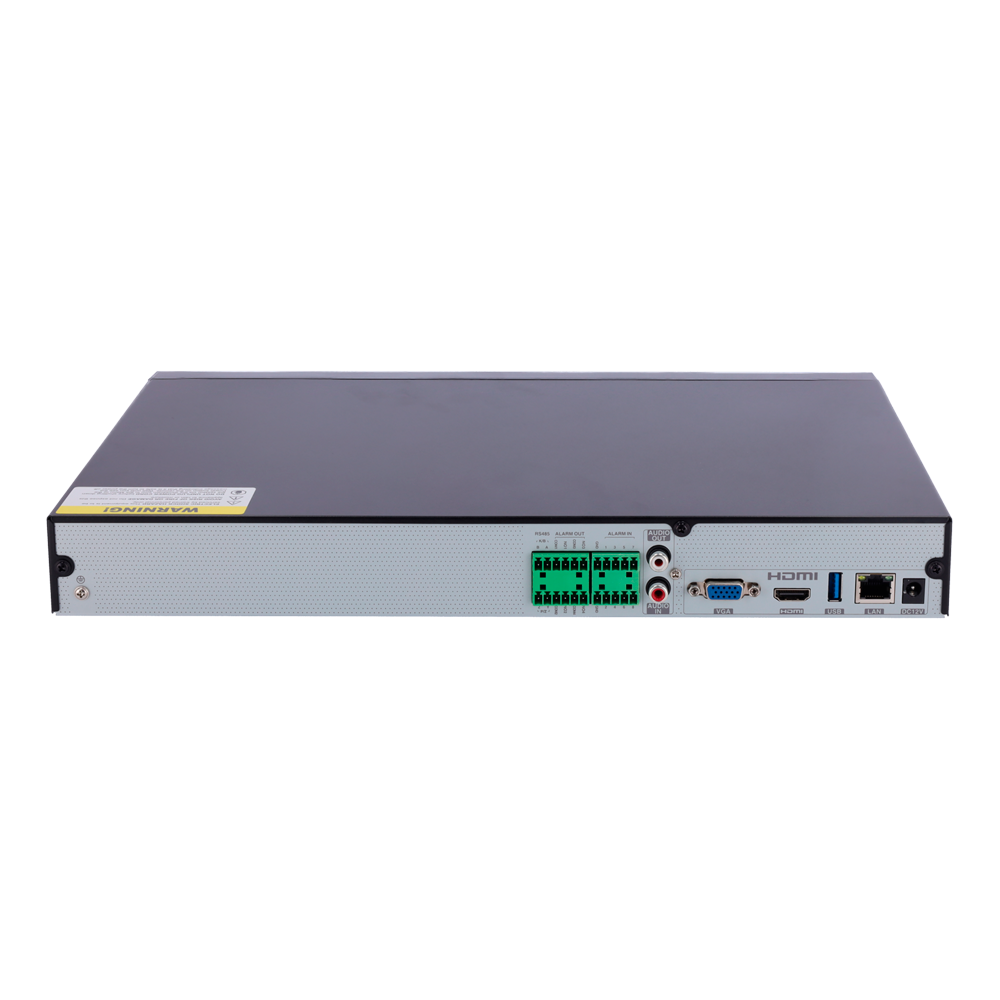 Safire Smart - NVR video recorder for A1 range IP cameras - 32CH video / H.265+ compression - Resolution up to 8Mpx / Bandwidth 192Mbps - 4K HDMI and VGA output / 2HDDs - Facial recognition / Smart search