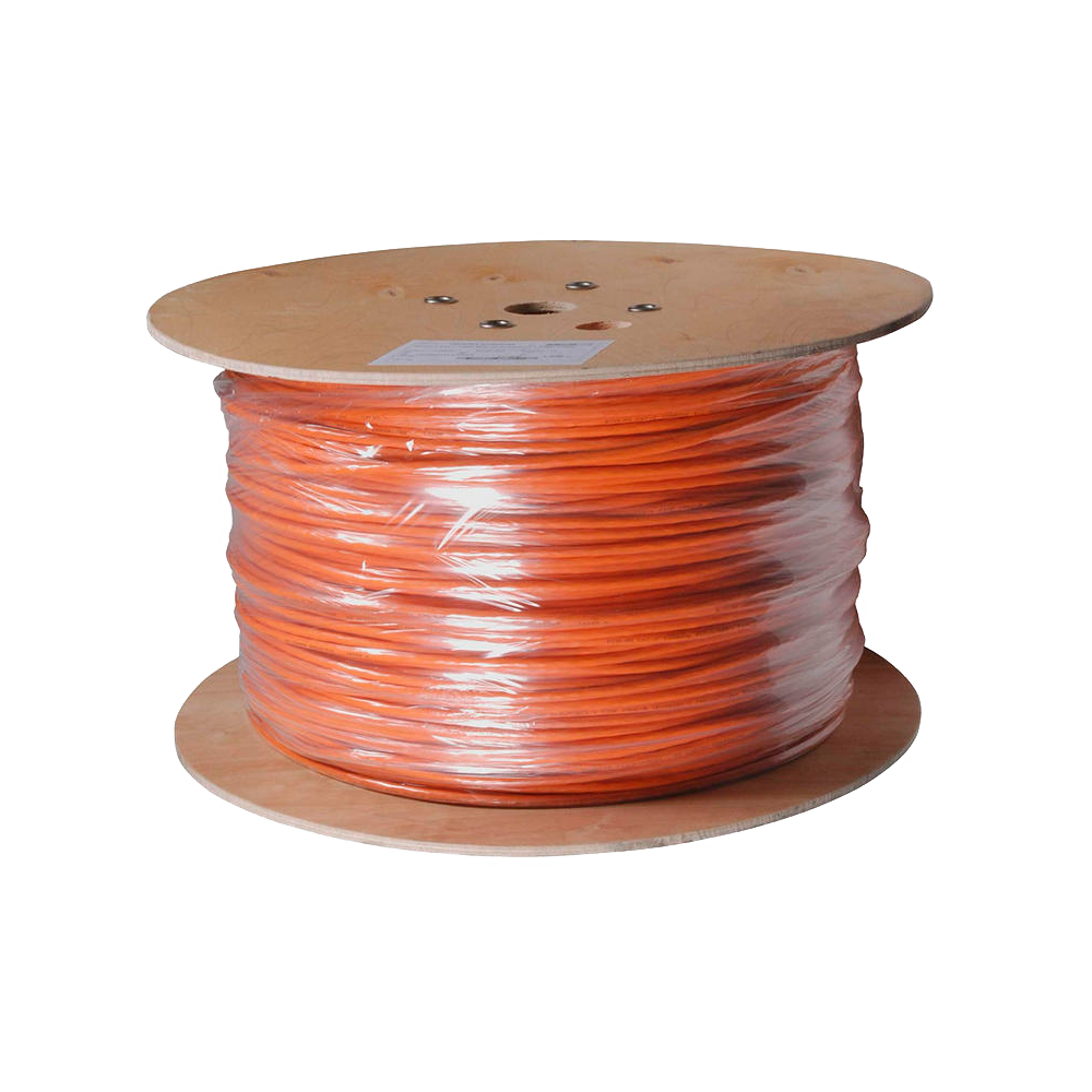 Cable FTP Cat 6A libre de halógenos - Conductor 99,9% cobre - CPR class: Dca - Cumple con 90m Fluke test - Rollo de 505 metros/Color naranja