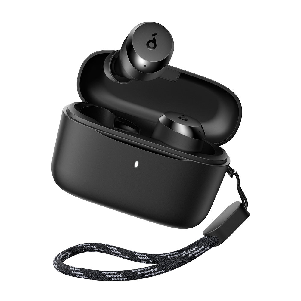 Anker - Auricolari bluetooth - 9 ore di autonomia - Personalizzazione tramite l'app Soundcore - Resistente all'acqua IPX5  - Ricarica veloce