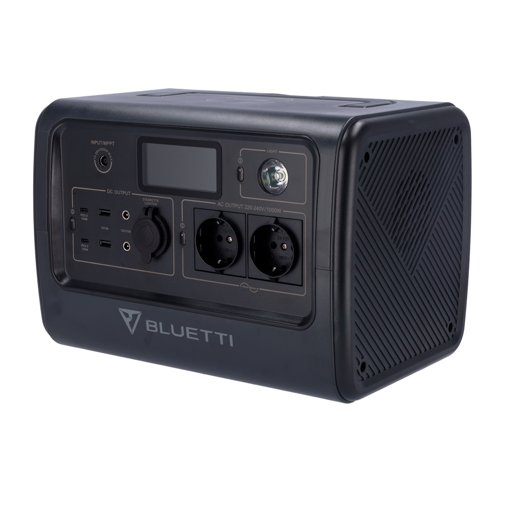 Batteria portatile - Grande capacità 716Wh - Potenza in uscita 1000W max | LiFePO4 - Uscite multiple - Modalità di ricarica multipla - Touch Screen