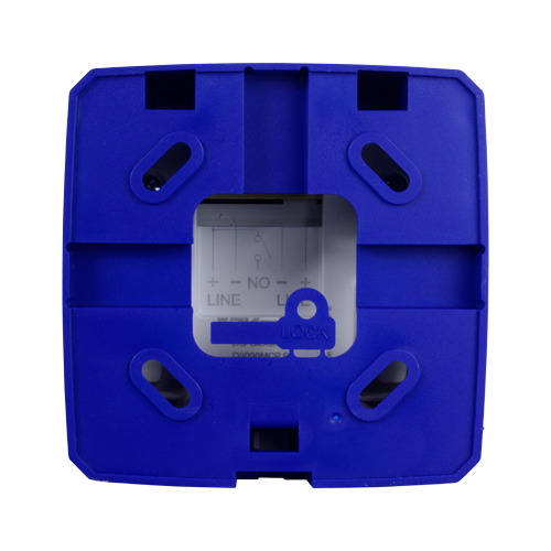 Pulsante di reset - Specifico per pannello antincendio - Arresto di emergenza - Indicatore LED - Installazione in superficie - Riattivato manualmente o con chiave
