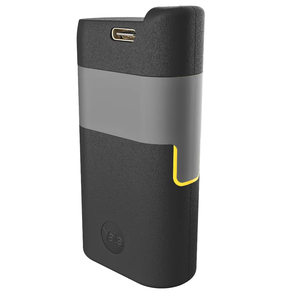 Accesorio de batería recargable - Larga duración de 6 meses - Capacidad 2950 mAh - Puerto USB-C para carga - LED de estado de carga - Compatible con YALE-LINUS-L2