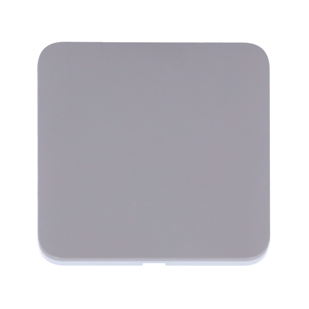 Pannello tattile per interruttore della luce - Compatibile AJ-LIGHTCORE-1G - Compatibile AJ-LIGHTCORE-2W - Retroilluminazione a LED - Pannello tattile senza contatto - Colore grigio
