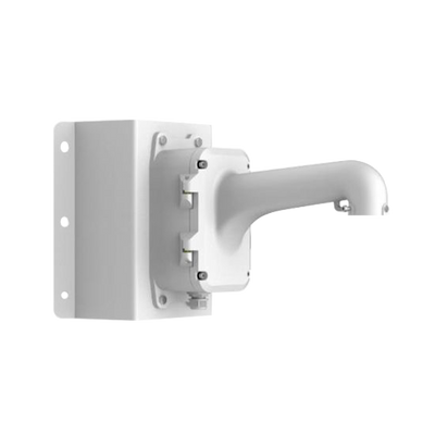 Soporte de esquina Safire Smart - Para domos motorizados - Incluye caja de conexiones - Apto para exterior - Apto para instalación en esquina - Aleación de aluminio y acero