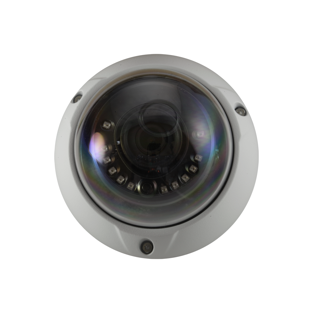 Telecamera dome HDTVI, HDCVI, AHD e analogica X-Security - 1/2.7" CMOS 8 Megapixel - Lente 2.8 mm - WDR (120dB) - IR 30 m - Impermeabile IP67 | Antivandalo IK10