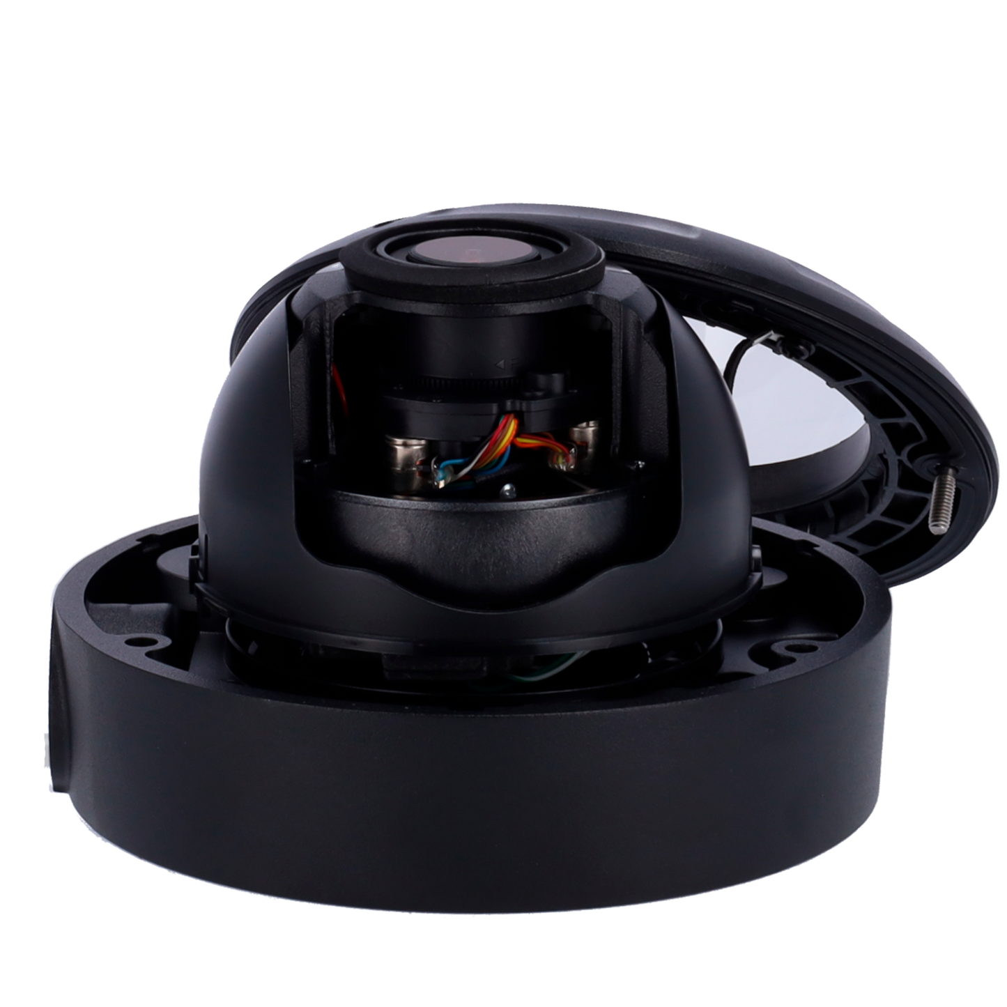 Cámara domo IP de 4 megapíxeles - Sensor CMOS de barrido progresivo de 1/3" - Lente motorizada varifocal de 2,8~12 mm - LED IR Alcance de 30 m - Compresión H.265+ - PoE (802.3af)