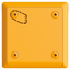 Botón manual de alarma de incendio amarillo - Inalámbrico 868 MHz Jeweller - Botón alarma incendio o activador de escenarios - Compatible con función de alarma interconectada - Transmisión de alarmas a CRA (configurable) - Alimentación 2 pilas CR123A