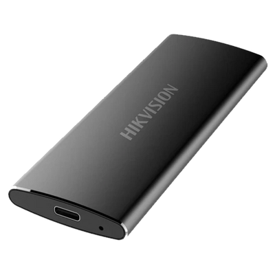 Mini hard disk portatile Hikvision  - Capacità 128G - Interfaccia USB 3.2 Tipo C  - Velocità di scrittura fino a 510 MB/s - Lunga durata - Alloggiamento in lega di alluminio