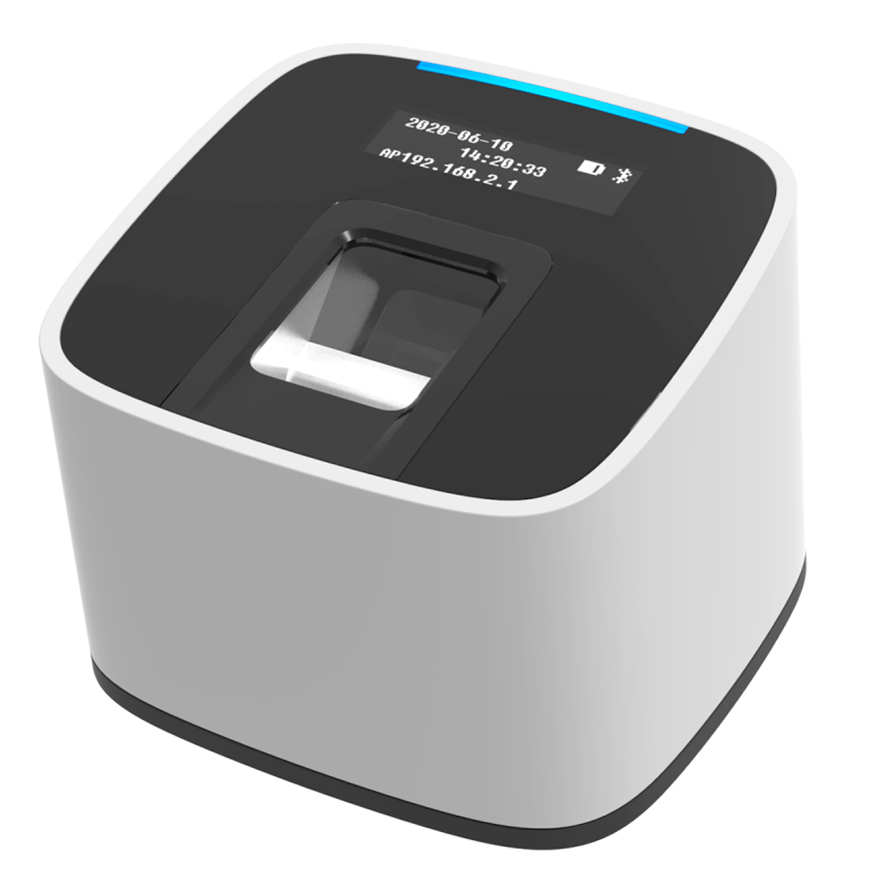 Lector biométrico y de tarjetas ANVIZ - Huella y tarjeta EM/MF - 3.000 usuarios | 100.000 registros - Grabación segura y fiable - Comunicación WiFi y Bluetooth - Software CrossChex | App CrossChex Mobile