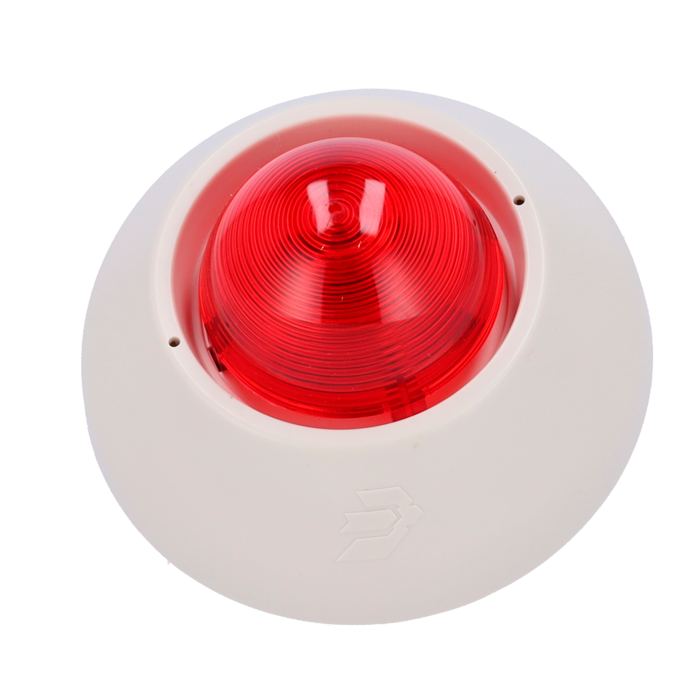 Sirena analógica Jade Bird - Alta potencia de salida 100 dB(A) @ 1m - Requiere alimentación auxiliar de 24 VDC - No incluye base - Instalación en interiores - Certificada EN 54-3