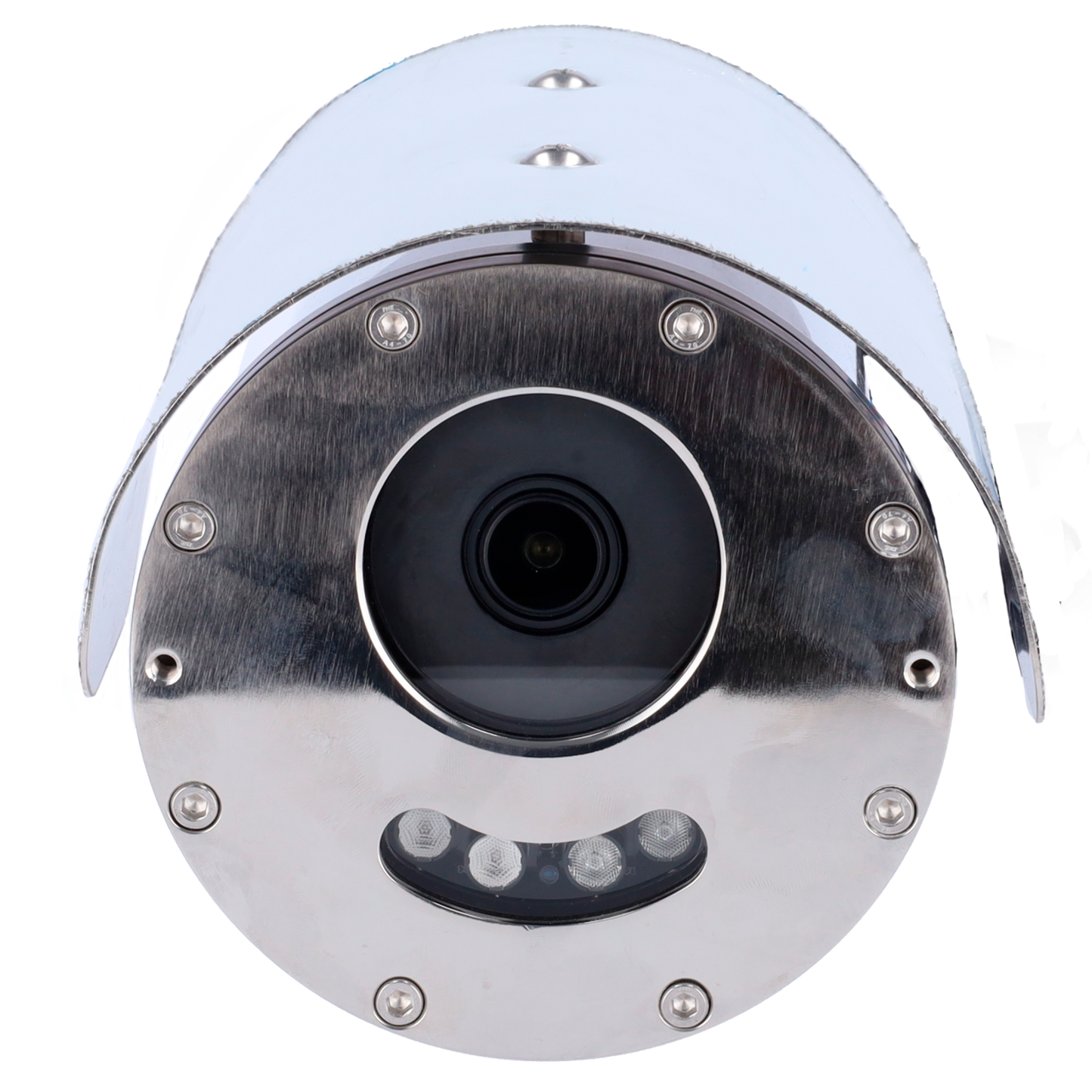 Telecamera IP Explosion Proof 4 Mp - 1/3" Progressive Scan CMOS - Ottica motorizzata 2.7 -13.5 mm AF - IR LEDs portata 50 m - Alloggiamento in acciaio inox 304 resistente alla corrosione - Impermeabilità IP68