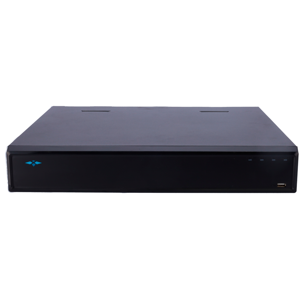 Videoregistratore X-Security NVR per telecamare IP - 32 CH video / Compressione H.265+ - 16 Canali PoE - Risoluzione massima 12 Mp - Uscita HDMI 4K, HDMI Full HD e 2 VGA - WEB, DSS/PSS, Smartphone e NVR