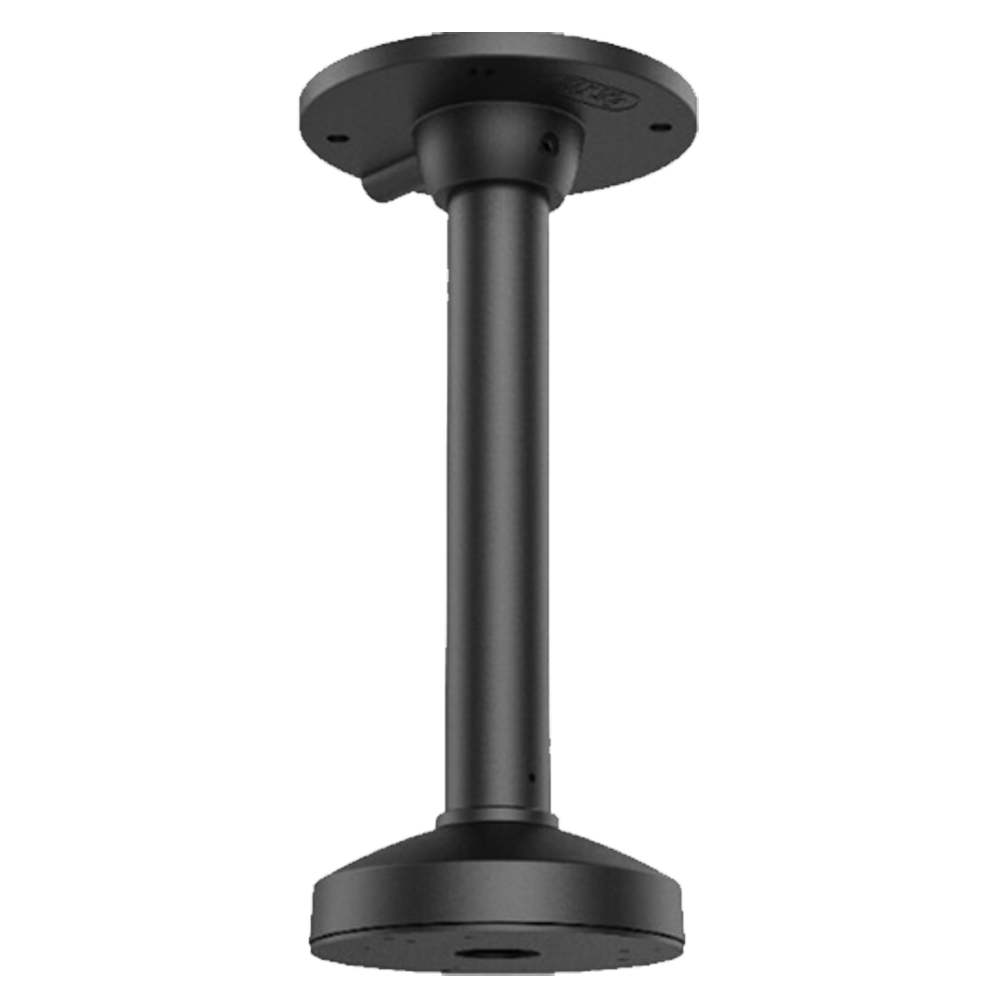 Staffa a tetto - Altezza 567 mm - Adatto per esterni - Colore nero - Fabbricato in alluminio - Passacavo
