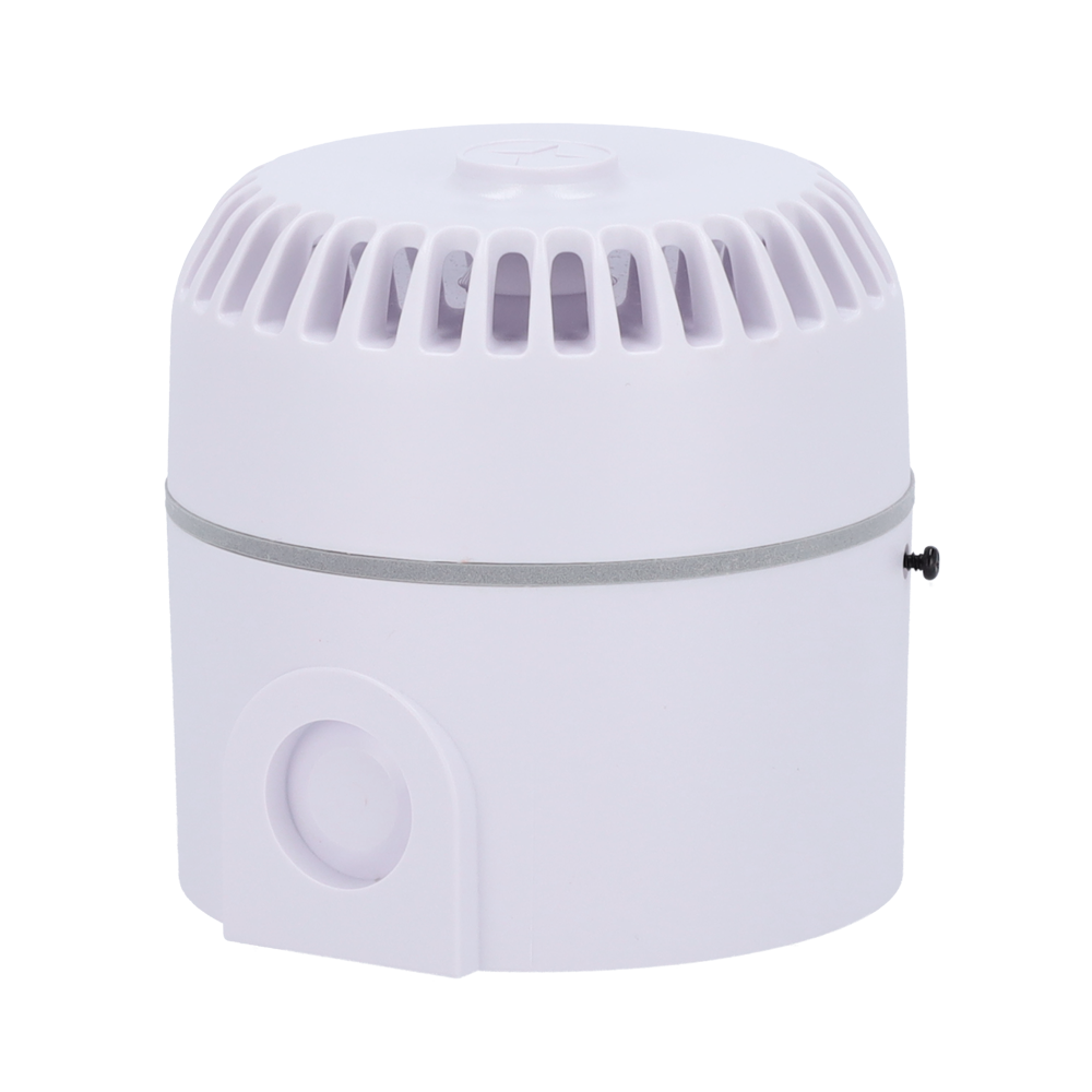 Roshni LP - Sirena incendi cablata per interni ed esterni - Potenza del suono 103 dB a 1 m - 32 toni di allarme - Base alta per un'installazione semplice - Alimentazione 24 VDC