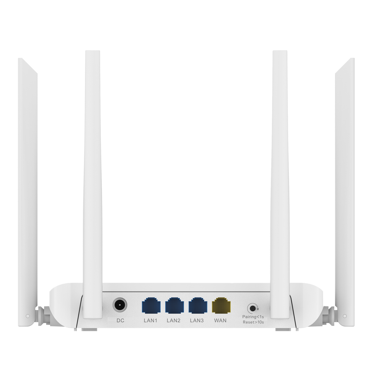 Reyee AC1200 Wi-Fi 5 Mesh Router - 4 RJ45 10/100 Mbps Ports - Dual-stream 802.11AC and 2.4 and 5 GHz Band - Cloud Remote Management - Parental Control, Guest Network, Roaming - Small Office / Home Office