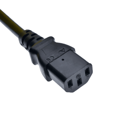 Cable de alimentacion - Para CPU - Conector C13 a  C14 - 250VAC / 10A - 200cm de largo