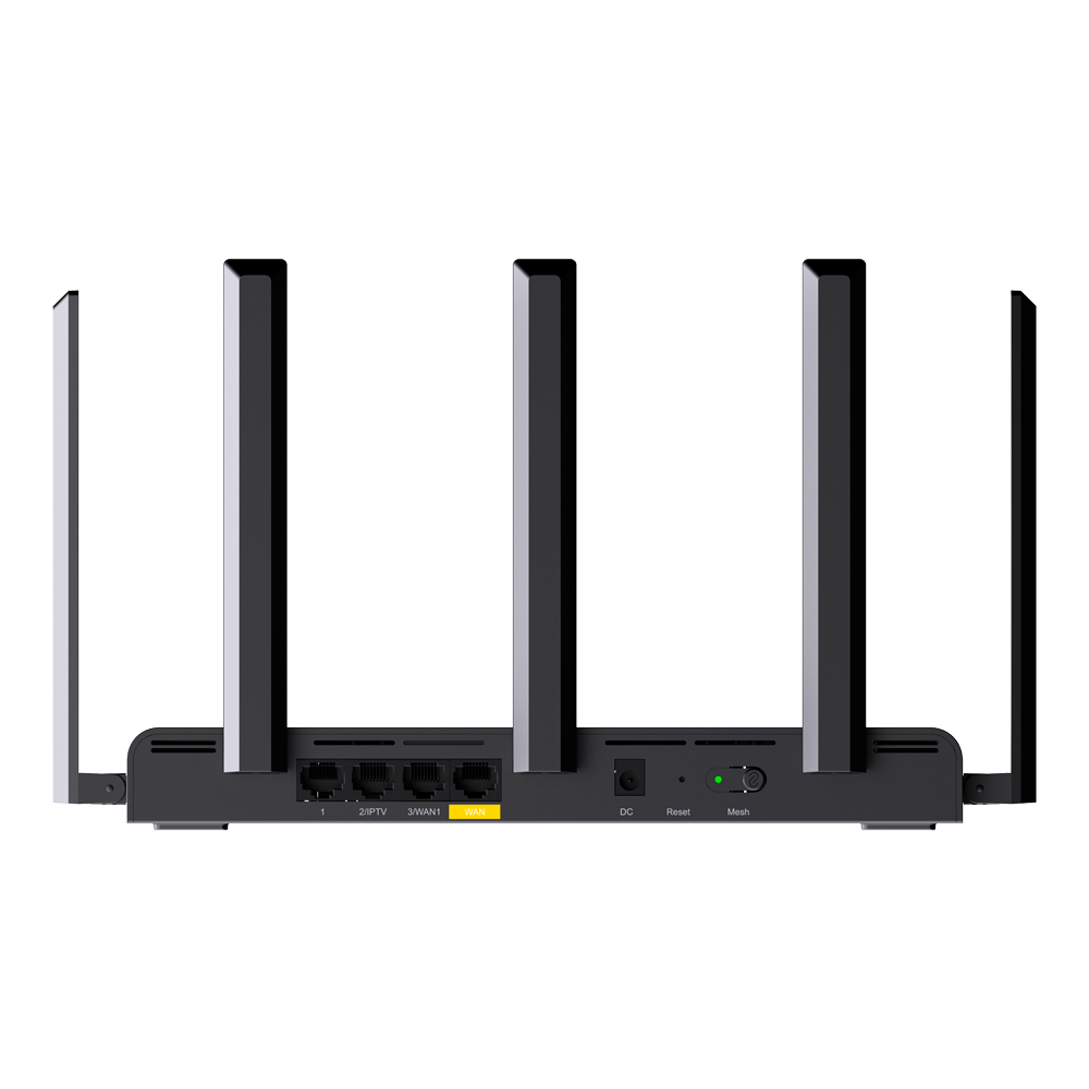 Reyee - Router Gigabit Mesh WiFi 6 AX3000 - 4 Porte RJ45 10/100/1000 Mbps - 802.11ax 2x2 e dual-band 2,4 e 5 GHz - Piccolo ufficio / Ufficio domestico / Gaming