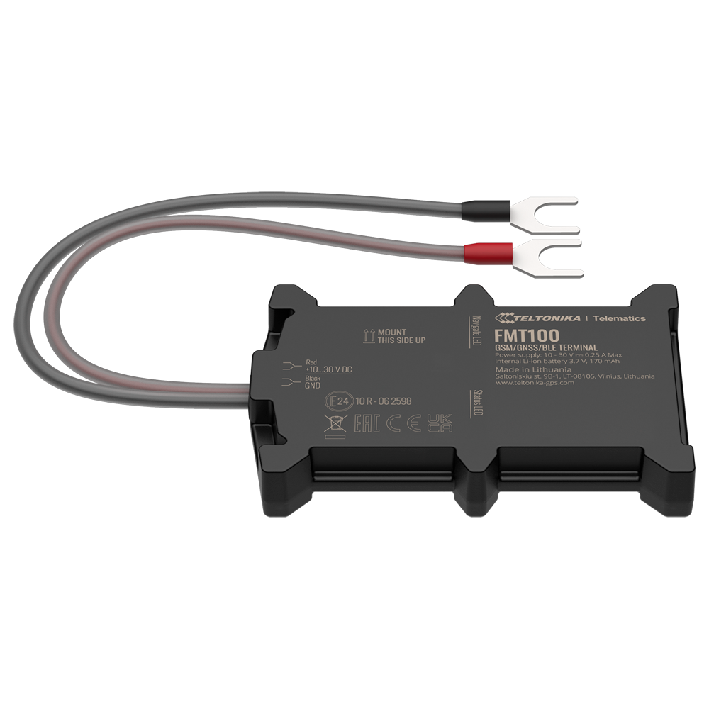 Tracker Plug & Play per veicoli - Collegamento della batteria del veicolo - Installazione nascosta sotto il cofano motore - 2G e BLE per TK-EYE - Micro-SIM - IP65