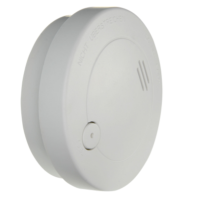 Rilevatore di fumo - Wireless - Antenna interna - Sirena incorporata - Campo di rilevamento 20 m² - Alimentazione 1 batteria 9 V