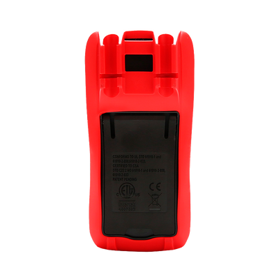 Multimetro digitale portatile - Misurazione della tensione DC e AC fino a 600V - Misura della corrente DC fino a 10A - Misurazione della resistenza e della capacitanza - Funzione NVC | Test di continuità - Test di batteria